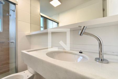 Banheiro Suíte de apartamento para alugar com 2 quartos, 48m² em Jardim das Cerejeiras, Campinas