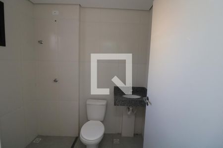 Banheiro de kitnet/studio à venda com 1 quarto, 23m² em Vila Alpina, São Paulo