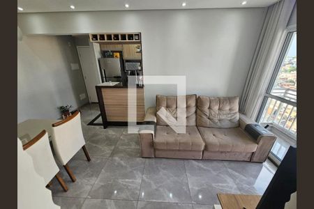 Sala de apartamento para alugar com 2 quartos, 50m² em Jaguaribe, Osasco
