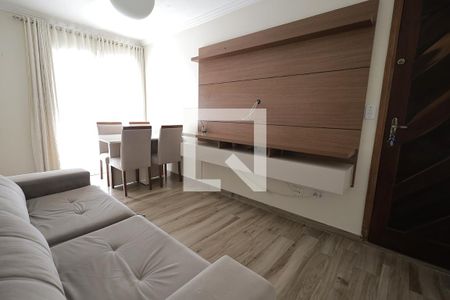 Sala de apartamento para alugar com 2 quartos, 59m² em Parque Sao Vicente, Santo André