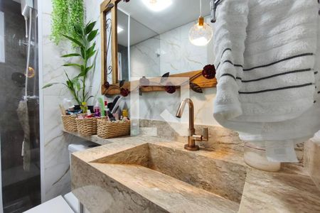 Banheiro Suíte de apartamento à venda com 3 quartos, 70m² em Parque Fazendinha, Campinas