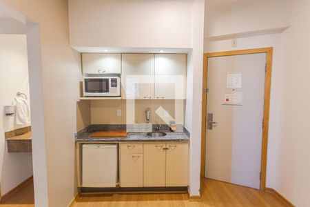 Sala/Cozinha de kitnet/studio à venda com 1 quarto, 38m² em Lourdes, Belo Horizonte