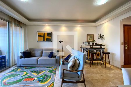 Sala de apartamento à venda com 4 quartos, 257m² em Funcionários, Belo Horizonte