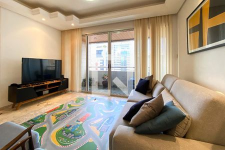 Sala de apartamento à venda com 4 quartos, 257m² em Funcionários, Belo Horizonte