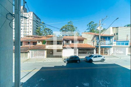 Vista da Sala de apartamento à venda com 3 quartos, 96m² em Parque Sao Vicente, Santo André
