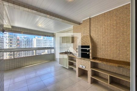 Sacada  de apartamento para alugar com 4 quartos, 157m² em Canto do Forte, Praia Grande