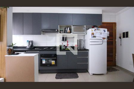 Sala/cozinha de apartamento para alugar com 1 quarto, 39m² em Vila Carrão, São Paulo