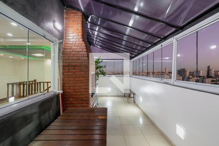 Varanda gourmet de apartamento à venda com 2 quartos, 58m² em Parque Munhoz, São Paulo