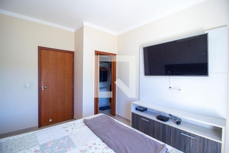 Suite de casa de condomínio para alugar com 3 quartos, 181m² em Loteamento Dinora Rosa, Sorocaba