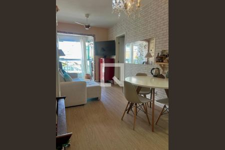 Sala de apartamento para alugar com 2 quartos, 59m² em Lagoa Pequena, Florianópolis