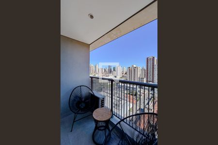 Varanda de kitnet/studio à venda com 1 quarto, 39m² em Vila Gomes Cardim, São Paulo