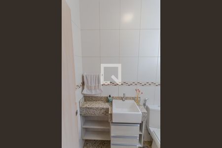 Lavabo na Sala de apartamento à venda com 4 quartos, 157m² em Santa Tereza, Belo Horizonte