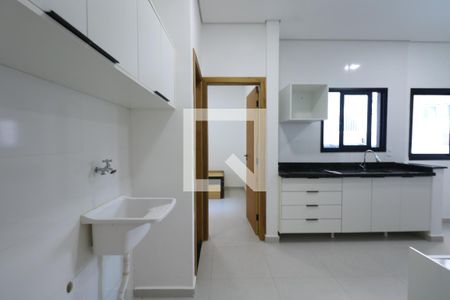 Área de Serviço de kitnet/studio para alugar com 2 quartos, 43m² em Centro, São Caetano do Sul