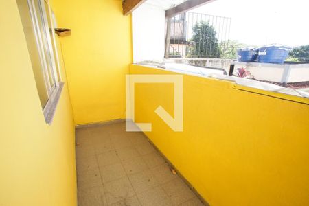 Varanda da Sala de casa para alugar com 1 quarto, 85m² em Jacarepaguá, Rio de Janeiro