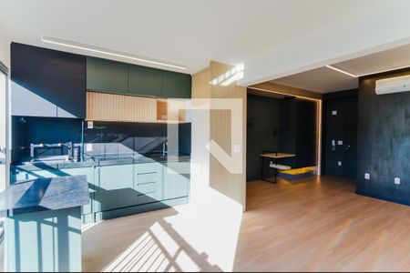 Cozinha de apartamento para alugar com 1 quarto, 40m² em Vila Camargos, Guarulhos