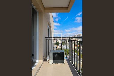 Varanda da Sala de apartamento à venda com 2 quartos, 58m² em Fazenda Morumbi, São Paulo