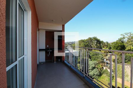 Varanda Sala de apartamento para alugar com 3 quartos, 89m² em Granja Viana, Cotia
