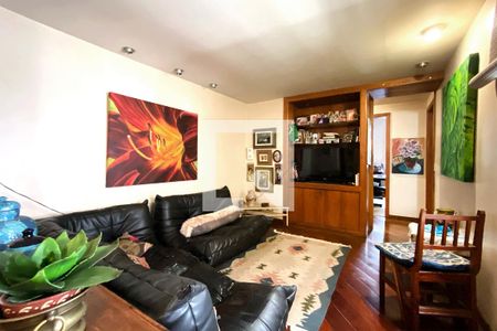 Sala de Estar de apartamento à venda com 4 quartos, 189m² em Santo Antônio, Belo Horizonte
