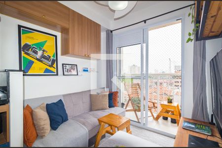Sala de apartamento à venda com 1 quarto, 28m² em Belenzinho, São Paulo