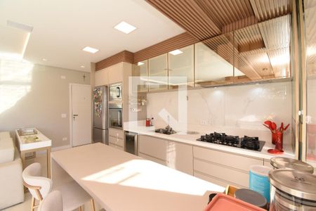 Sala e Cozinha de apartamento à venda com 3 quartos, 93m² em Mercês, Curitiba