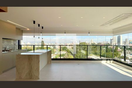 Varanda gourmet de apartamento para alugar com 4 quartos, 163m² em Pinheiros, São Paulo