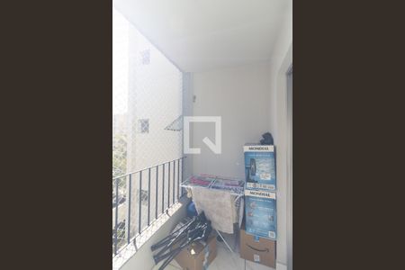 Varanda da Sala de apartamento à venda com 2 quartos, 62m² em Cursino, São Paulo