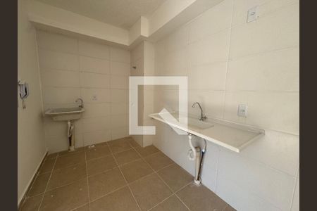 Cozinha e Área de Serviço de apartamento para alugar com 2 quartos, 40m² em Jardim Boa Vista (zona Oeste), Osasco