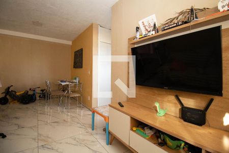 Sala de apartamento à venda com 2 quartos, 52m² em Bl F, Brasília