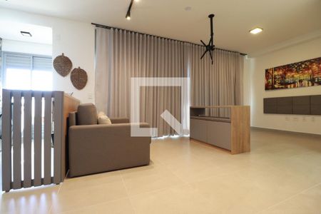 Sala de apartamento para alugar com 1 quarto, 50m² em Alto da Boa Vista, Ribeirão Preto