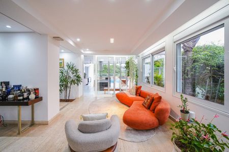 Sala de casa de condomínio à venda com 5 quartos, 616m² em Alphaville, Santana de Parnaíba