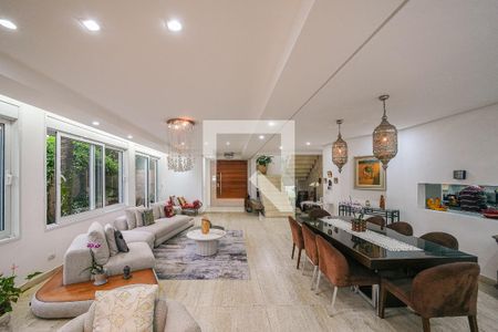 Sala de casa de condomínio à venda com 5 quartos, 616m² em Alphaville, Santana de Parnaíba