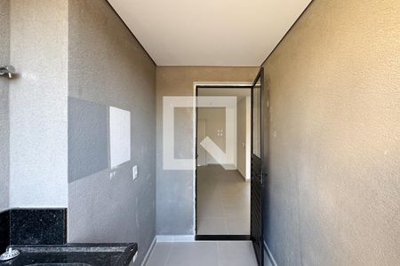 Sacada e área de serviço  de apartamento à venda com 2 quartos, 46m² em Paulicéia, São Bernardo do Campo