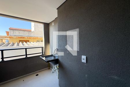 Sacada e área de serviço  de apartamento à venda com 2 quartos, 46m² em Paulicéia, São Bernardo do Campo