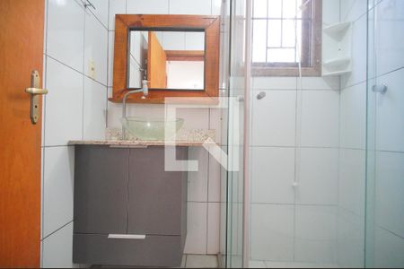 banheiro  de casa para alugar com 1 quarto, 50m² em Arroio da Manteiga, São Leopoldo