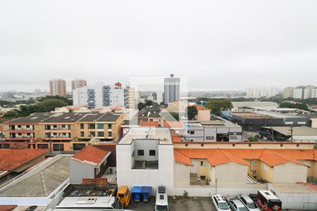 Vista da Sacada da Sala de apartamento à venda com 2 quartos, 53m² em Vila Homero Thon, Santo André
