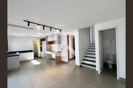 Sala de casa de condomínio para alugar com 3 quartos, 168m² em Chácara Primavera, Campinas