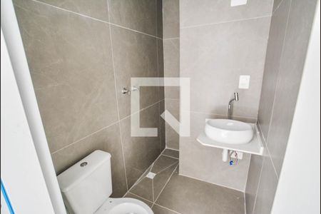 Lavabo de apartamento à venda com 2 quartos, 77m² em Vila Pires, Santo André