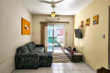 Sala de apartamento para alugar com 2 quartos, 95m² em Canto do Forte, Praia Grande