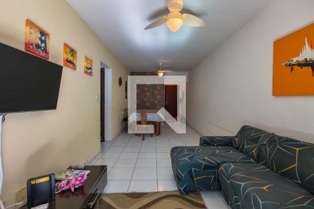Sala de apartamento para alugar com 2 quartos, 95m² em Canto do Forte, Praia Grande