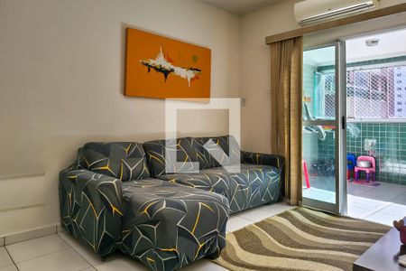 Sala de apartamento para alugar com 2 quartos, 95m² em Canto do Forte, Praia Grande
