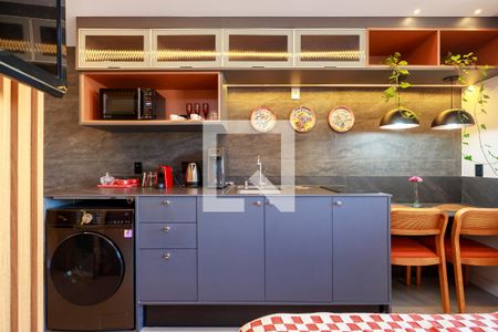 Studio de kitnet/studio para alugar com 1 quarto, 25m² em Jardim das Acacias, São Paulo
