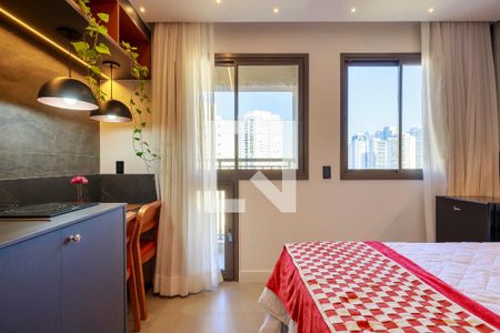 Studio de kitnet/studio para alugar com 1 quarto, 25m² em Jardim das Acacias, São Paulo
