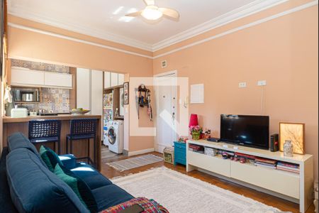 Sala de apartamento à venda com 2 quartos, 68m² em Consolação, São Paulo