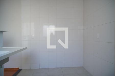 Cozinha de apartamento à venda com 2 quartos, 41m² em Chácara das Pedras, Porto Alegre