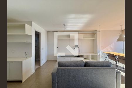 Sala de apartamento à venda com 1 quarto, 67m² em Brooklin, São Paulo