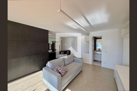 Sala de apartamento à venda com 1 quarto, 67m² em Brooklin, São Paulo