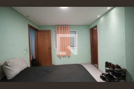 Quarto Suíte de casa à venda com 1 quarto, 60m² em Vila Gilda, Santo André