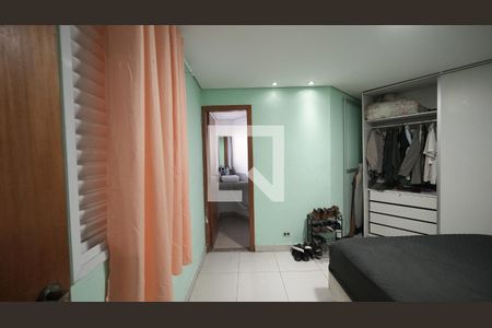 Quarto Suíte de casa à venda com 1 quarto, 60m² em Vila Gilda, Santo André