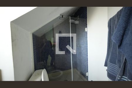 Banheiro da Suíte de casa à venda com 1 quarto, 60m² em Vila Gilda, Santo André