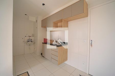Cozinha e Área de Serviço de apartamento para alugar com 2 quartos, 40m² em Jardim Maringa, São Paulo